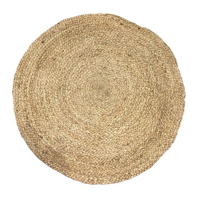 Tapis rond en jute ethnique Home THE HOME DECO FACTORY