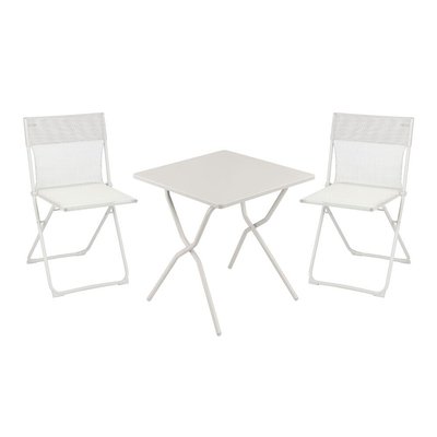 Ensemble 1 table 2 chaises pliantes - BALCONY LAFUMA MOBILIER