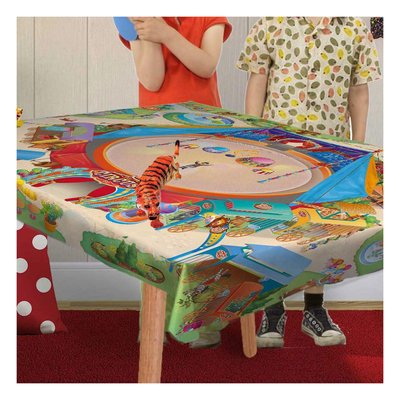 Tapis enfant tissé NAPPE CIRQUE UN AMOUR DE TAPIS