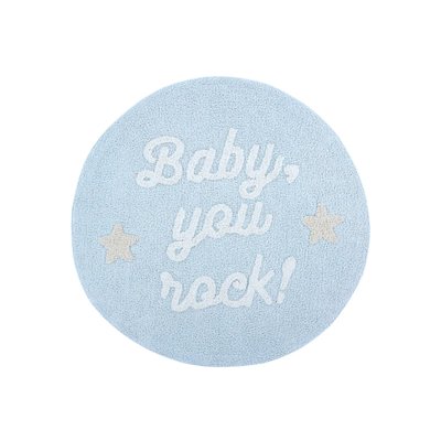 Tapis Rond en coton Bébé MR. WONDERFUL LORENA CANALS