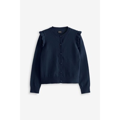 Cardigan d'école avec épaules à volants NEXT