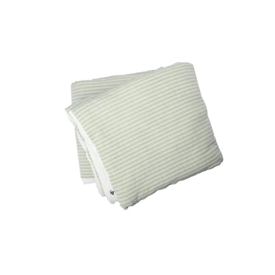 Bout de lit texturé coton et percale Teo EDEN