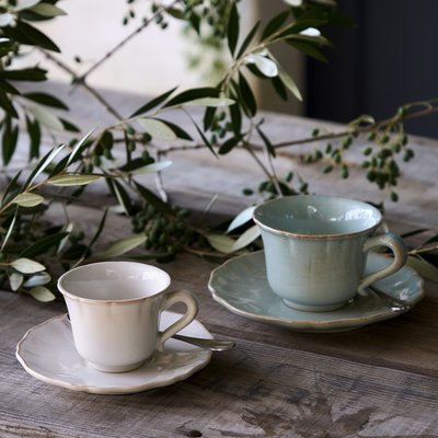 Tasse à thé et soucoupe 0.22 L ALENTEJO COSTA NOVA
