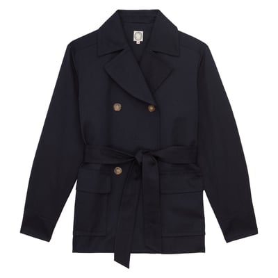 Manteau Romaric marine INES DE LA FRESSANGE PARIS