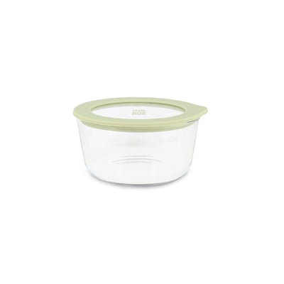Boite hermétique ronde en verre 250ml, PRESSBOX MENASTYL