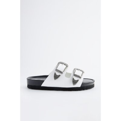 Sandales style western avec double boucle NEXT