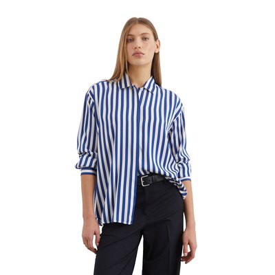 Blouse à rayures regular en LENZING™ ECOVERO™ MARC O'POLO