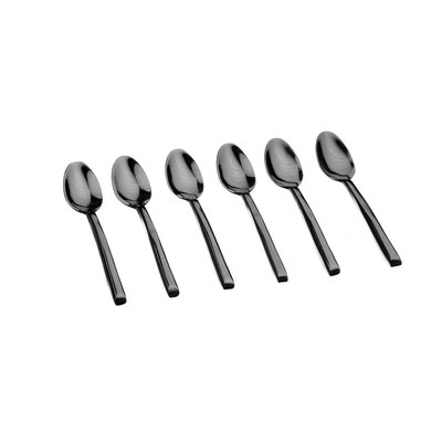 Lot de 6 petites cuillères en inox, NUDE BJORN