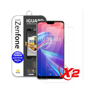 Protège écran ZenFone Max ProM2 Verre trempé x2 IBROZ
