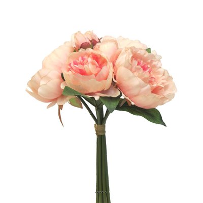 Bouquet de Pivoines artificielles 8 têtes ARTIFICIELLES
