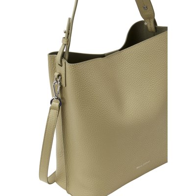 Hobo Bag moyen en cuir de vache grainé MARC O'POLO