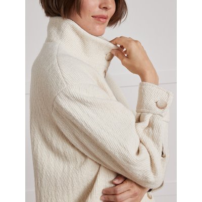 Manteau long tissu reliefé CYRILLUS