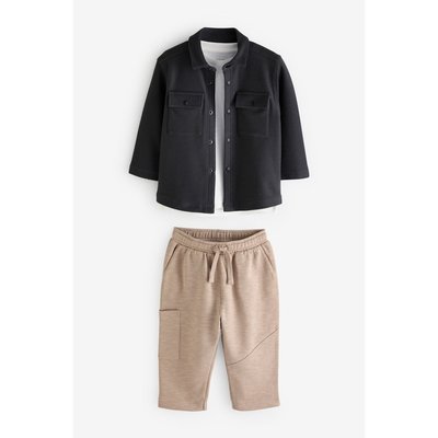 Chemise pantalon de jogging, 3 pièces NEXT
