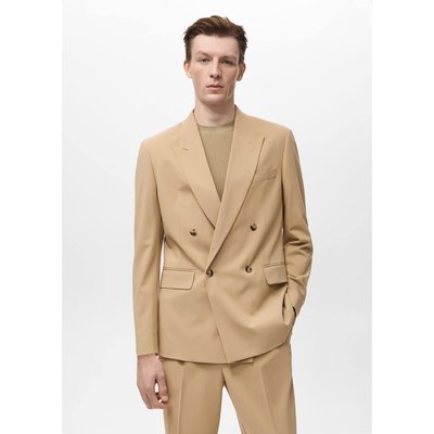 Veste de costume Boston coupe regular croisée MANGO MAN