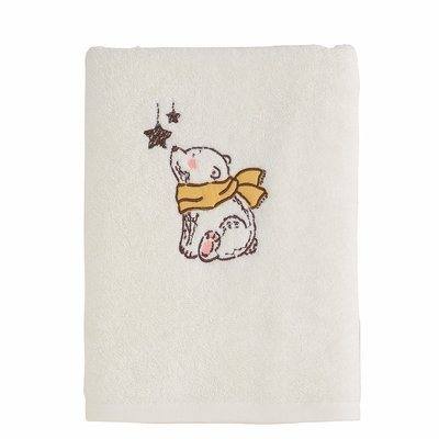 Drap de bain enfant OURS POLAIRE SENSEI MAISON