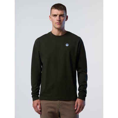T-shirt à manches longues avec patch logo NORTH SAILS