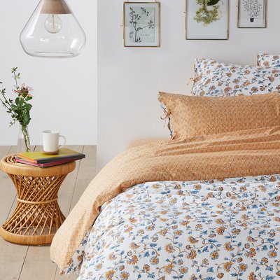 Housse de couette coton lavé, Indian Flower LA REDOUTE INTERIEURS
