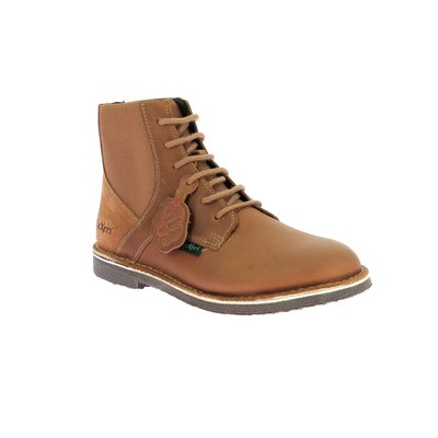 Bottines en cuir à lacets Kick Liti KICKERS