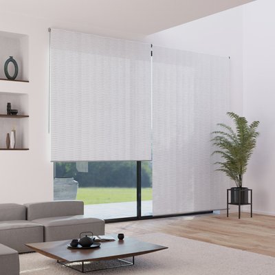 Store enrouleur tamisant motif structuré - gamme Must MADECOSTORE