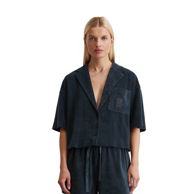 T-shirt en éponge relaxed en doux mélange de coton MARC O'POLO