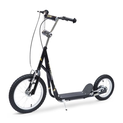 Trottinette patinette enfant guidon réglable freins béquille acier HOMCOM