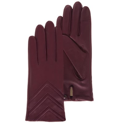 Gants tactiles cuir femme isotoner new arrivals
