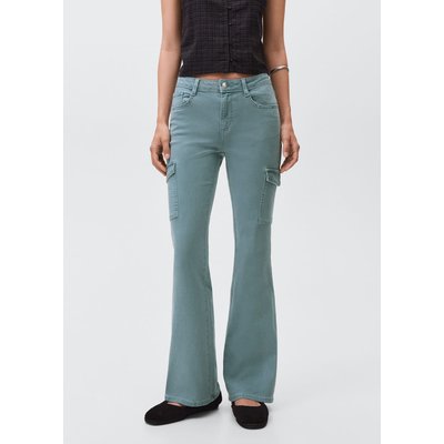 Jean cargo flare MANGO TEEN