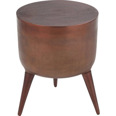 Tabouret design en aluminium finition bronze élégant RECOLLECTION