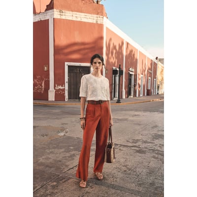 Pantalon large FLAUBERT Maison 123
