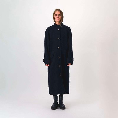 Manteau en laine vierge mélangée MERLIN BENSIMON