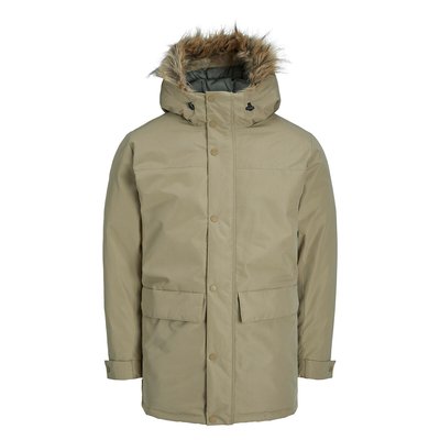 Parka met kap afgeboord met imitatiebont Jjchamp JACK & JONES