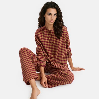 Pyjama flanelle pur coton LA REDOUTE COLLECTIONS