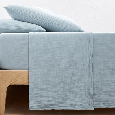 Drap plat uni gaze de coton, Kumla LA REDOUTE INTERIEURS