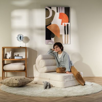 Pouf enfant bouclette FLIPSTER WIGIWAMA