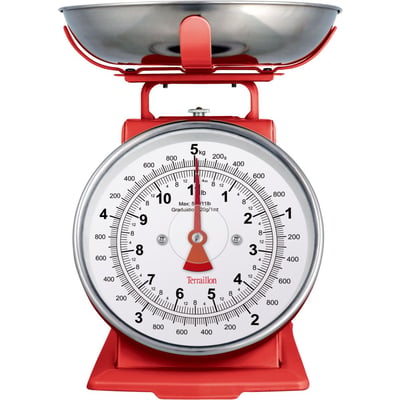 Balance de cuisine TRADITION 500 rouge TERRAILLON
