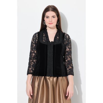 Corsage traditionnel, slim, encolure carrée ULLA POPKEN