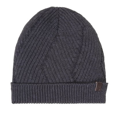 Bonnet en maille recylée, chaud, doublé polaire recyclée ISOTONER