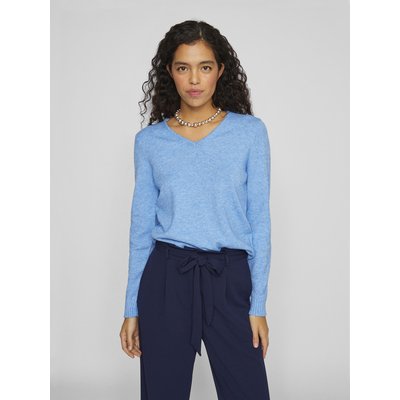 Pull col v en fine maille VILA