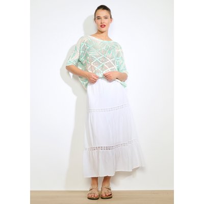 Blouse feuillage ajourée LOLALIZA