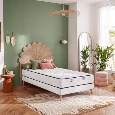 Matelas L'EVIDENT 140x200, ressorts ensachés, ferme, H23 SIMMONS