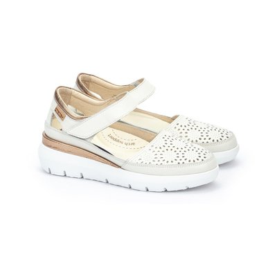 Chaussures compensées en cuir Rueda PIKOLINOS