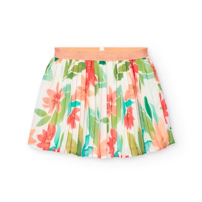 Jupe gaza fleurs BOBOLI