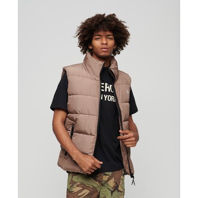 Doudoune sans manche homme camel 2025
