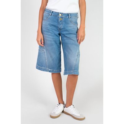 Bermuda pantacourt en jeans LOLO TWI LE TEMPS DES CERISES