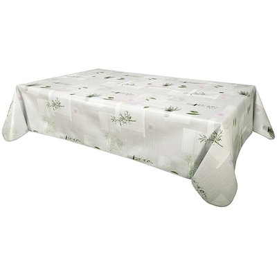 Nappe en toile cirée rectangulaire Aromatic TOILINUX