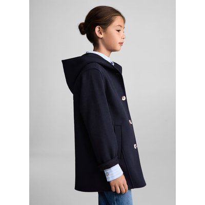 Manteau capuche boutons MANGO KIDS