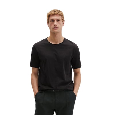 T-shirt regular en jersey slub doux MARC O'POLO