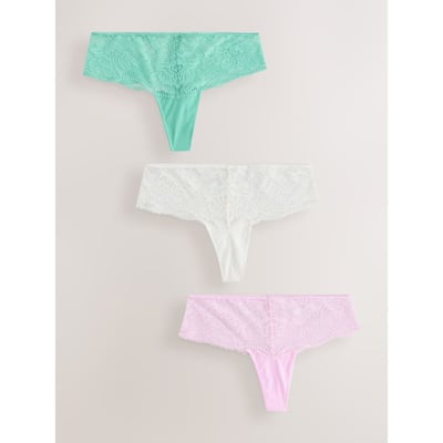 Culotte en dentelle, lot de 3 NEXT