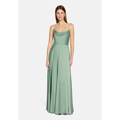Robe de soirée à encolure bénitier VERA MONT