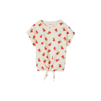 T-shirt imprimé avec noeud fantaisie VERTBAUDET